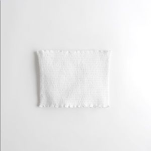 HOLLISTER SMOCKED TUBE TOP